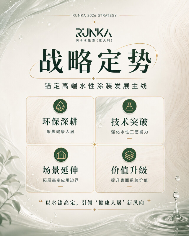 以技术破局,以服务落地丨RUNKA润卡水性漆2026上半年品牌回顾 以技术破局,以服务落地丨RUNKA润卡水性漆2026上半年品牌回顾