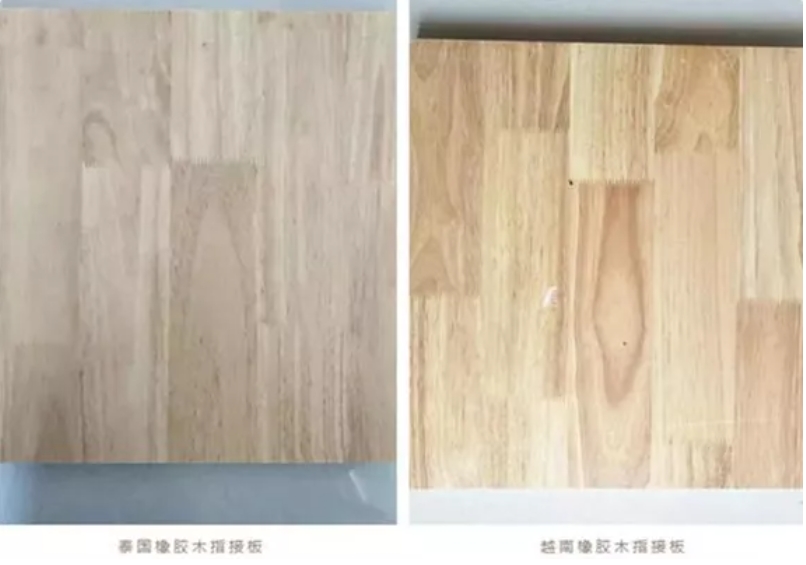 泰國(guó)和越南產(chǎn)橡膠木在外觀和質(zhì)量上存在哪些差異？
