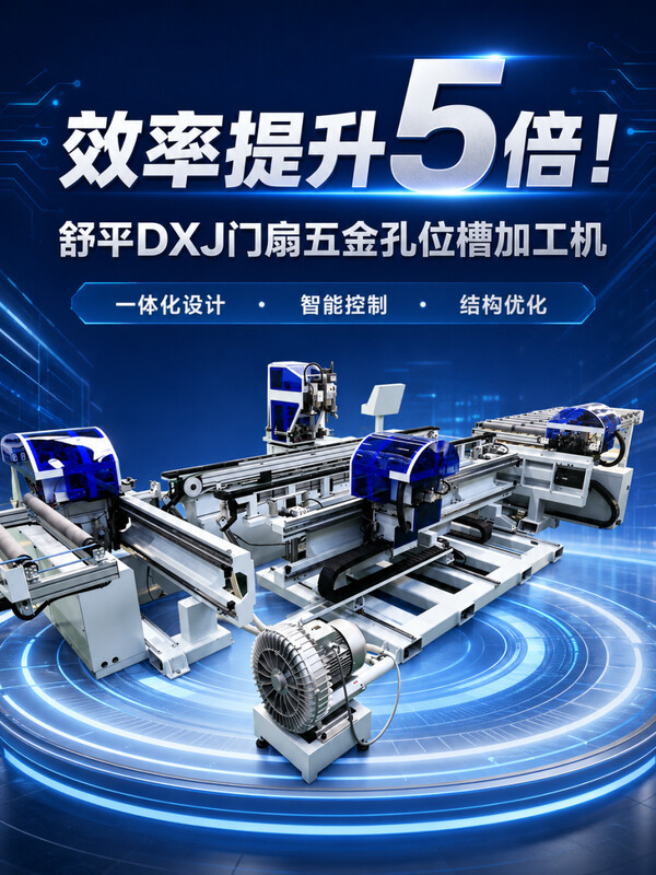 效率提升5倍!门扇五金孔位槽加工如何完成高效升级? 效率提升5倍!门扇五金孔位槽加工如何完成高效升级?