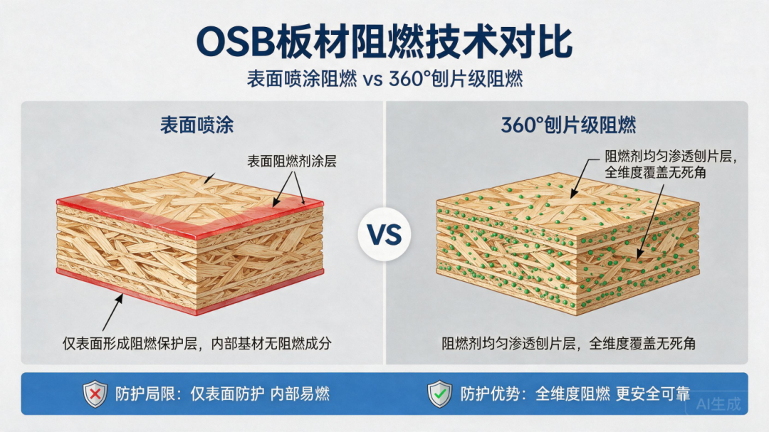 同为B1级，OSB阻燃板的阻燃差异藏在哪里？