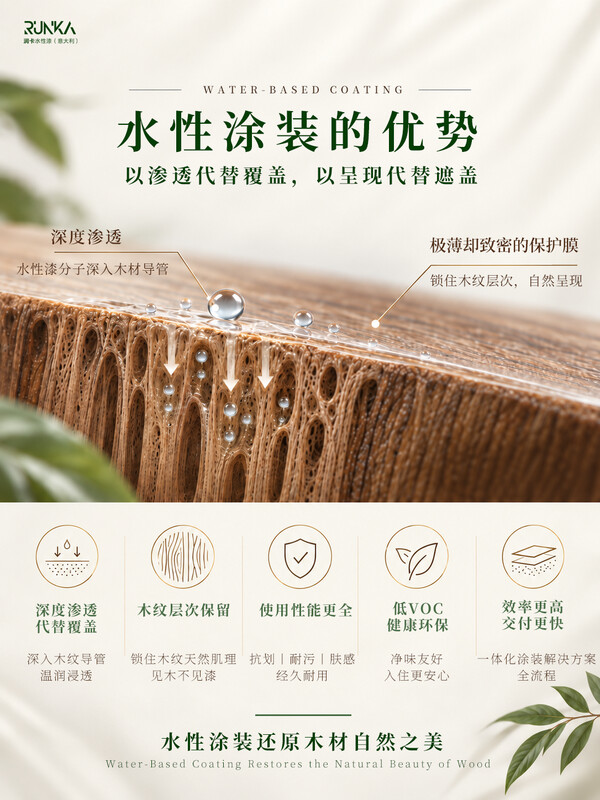 月满中秋，润卡水型漆｜如何让一块好木材，拥有一个“圆满”的表面？