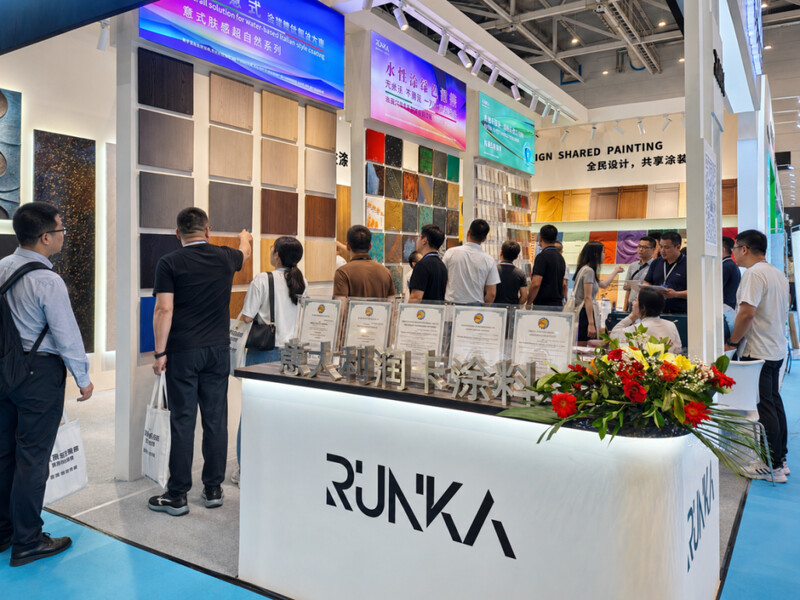 RUNKA润卡水性漆丨青岛家具展，水性科技赋能高定木作