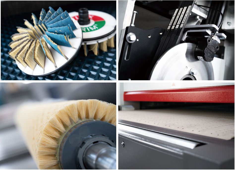 威特锐宽带研磨加工中心：给您干净光洁的钣金件