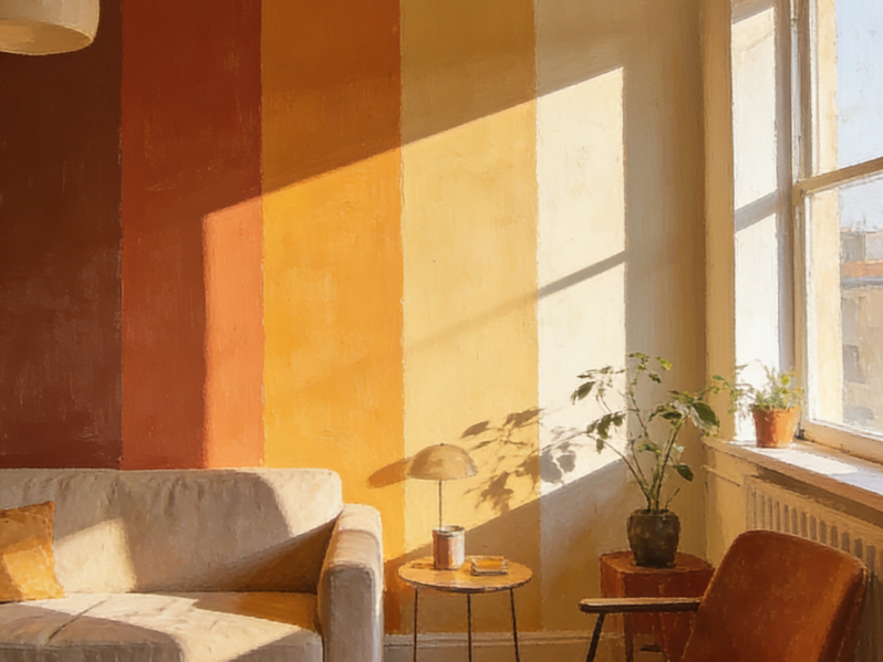 润卡水性漆 | 一日家时光，漆层的无声叙事