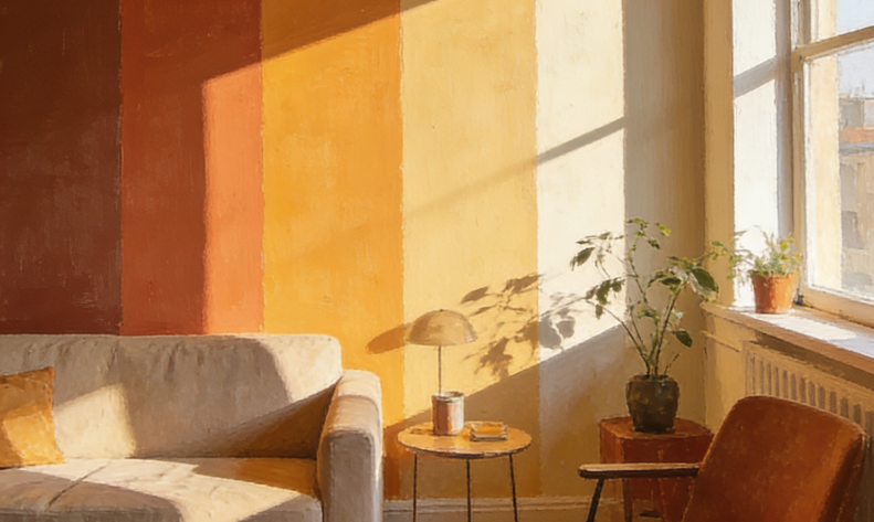 润卡水性漆 | 一日家时光，漆层的无声叙事