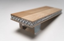 木 + 4 面 3 层 3 系铝蜂窝芯结构：铝木复合蜂窝板的材料科学逻辑！