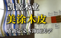 凯源美涂木皮：重新定义木饰面美学，真正的门墙柜一体化方案解决者