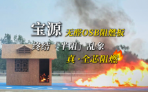 宝源无醛OSB阻燃板，终结[半阻乱象]，真·全芯阻燃