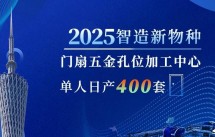 门扇五金孔位加工中心：一机九能，开启高效生产新时代！